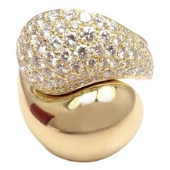 Cartier Diamant Gelbgold Carmelo Ying Yang Ring