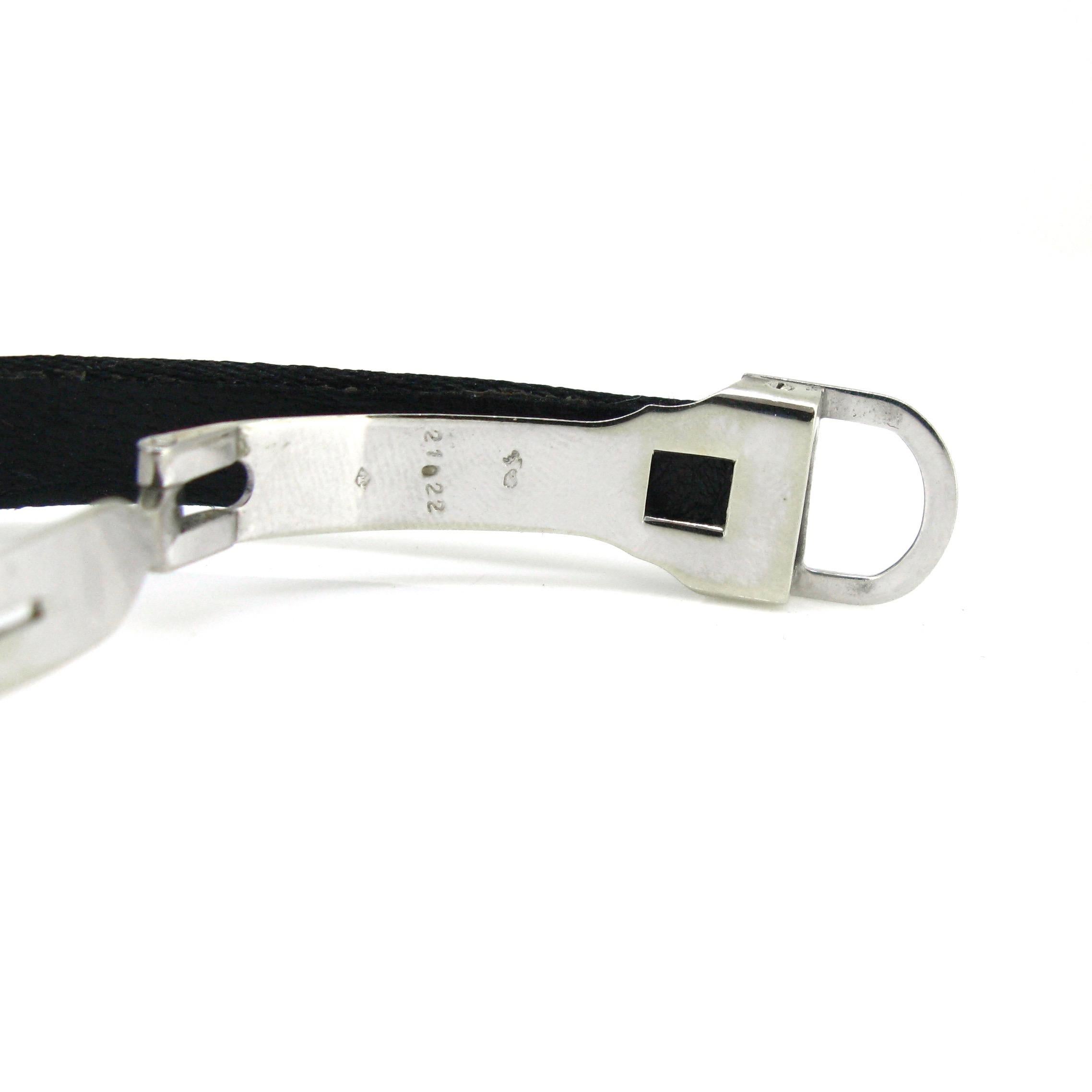 Cartier Diamonds Platinum White Gold Lady Wristwatch 2