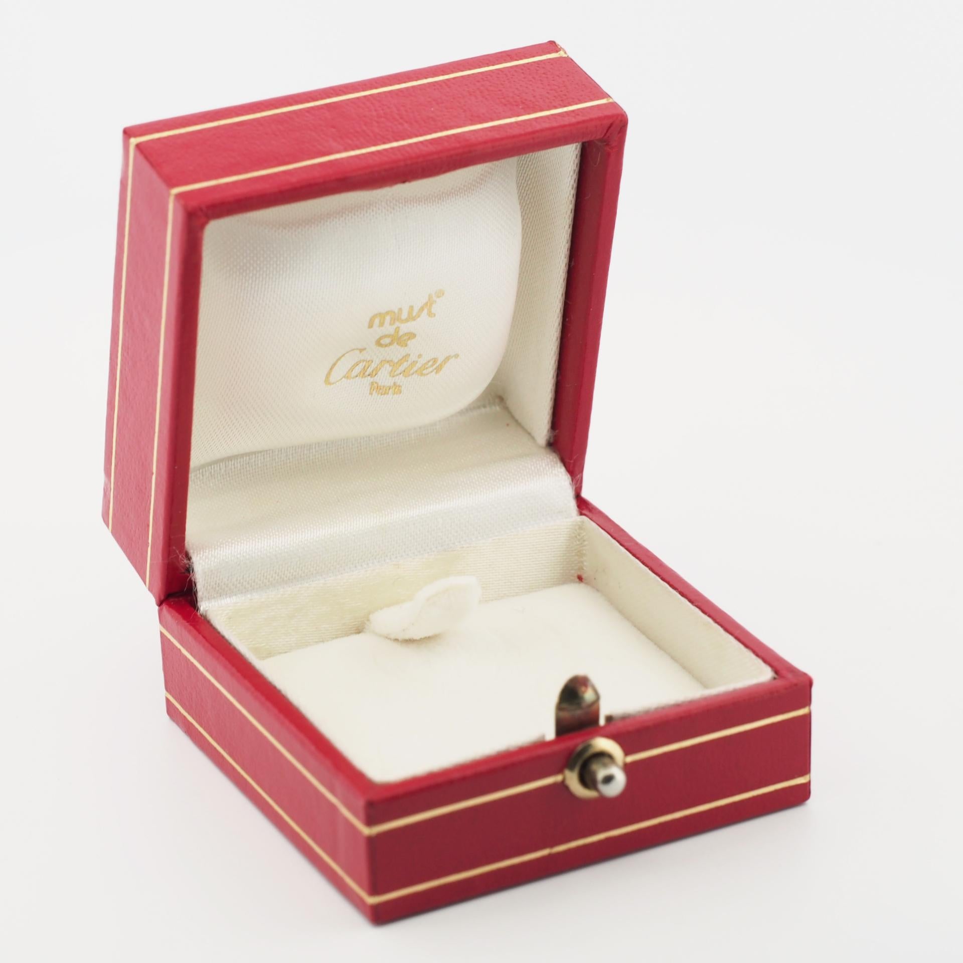 Cartier Diamonds Trinity Ring 150th Anniversary Limited Edition 49 In Good Condition In Kobe, Hyogo