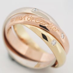 Cartier Diamonds Trinity Ring 150th Anniversary Limited Edition 49 US 5.0