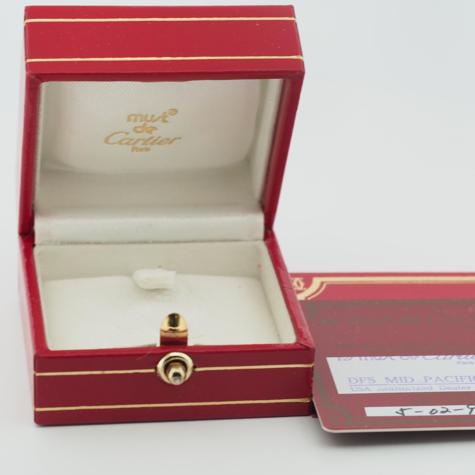 Cartier Diamonds Trinity Ring 150th Anniversary Limited Edition 49 US 5.0 3