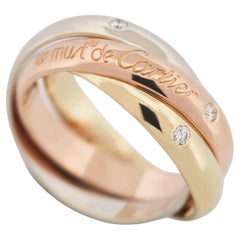 Cartier Diamonds Trinity Ring 150th Anniversary Limited Edition 49 US 5.0