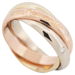 Cartier Diamantes Anillo Trinidad 150 Aniversario Edición Limitada 52