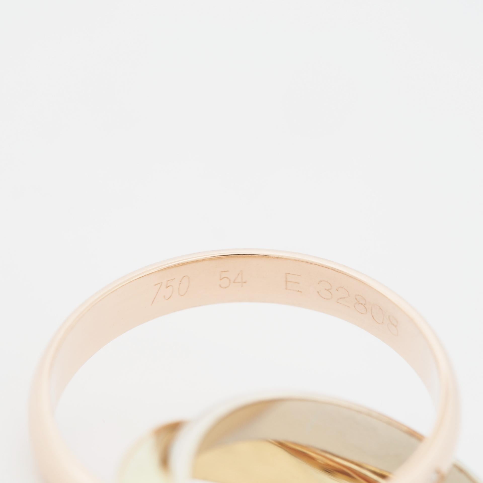 Women's or Men's Cartier Diamonds Trinity Ring 150th Anniversary Limited Edition 54
