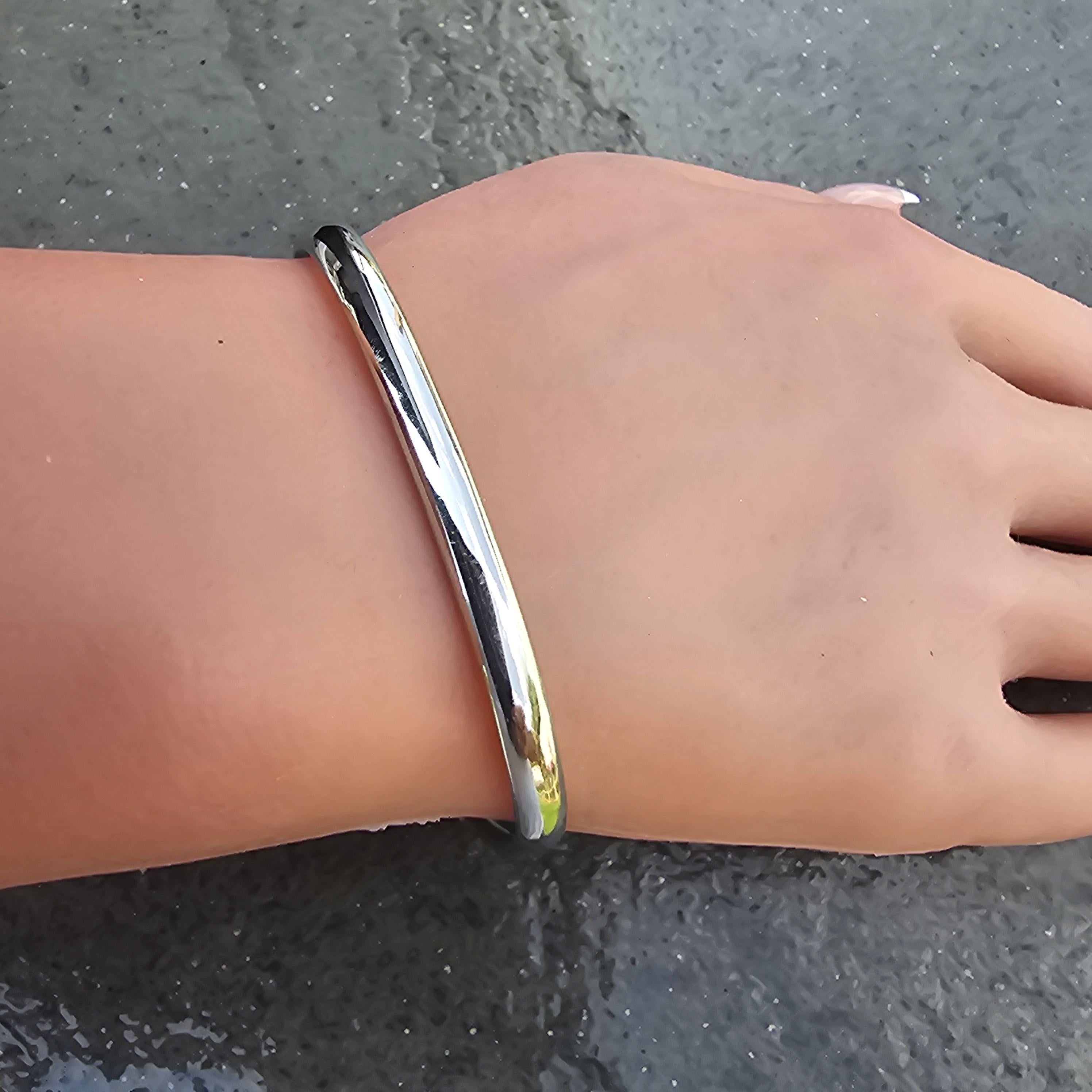 Dinh Van for Cartier Bracciale quadrato a cuscino in oro bianco 18 carati 34,5 g 8