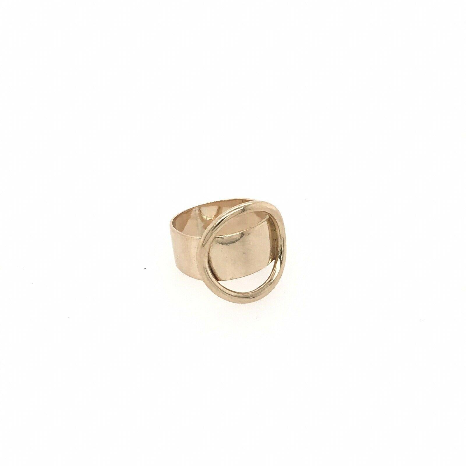 Cartier Dinh Van 18 Karat Yellow Gold Ring Vintage, circa 1970s Rare 1