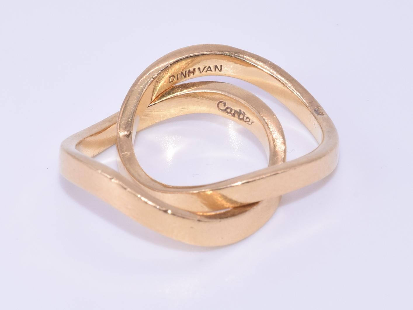 cartier wave ring