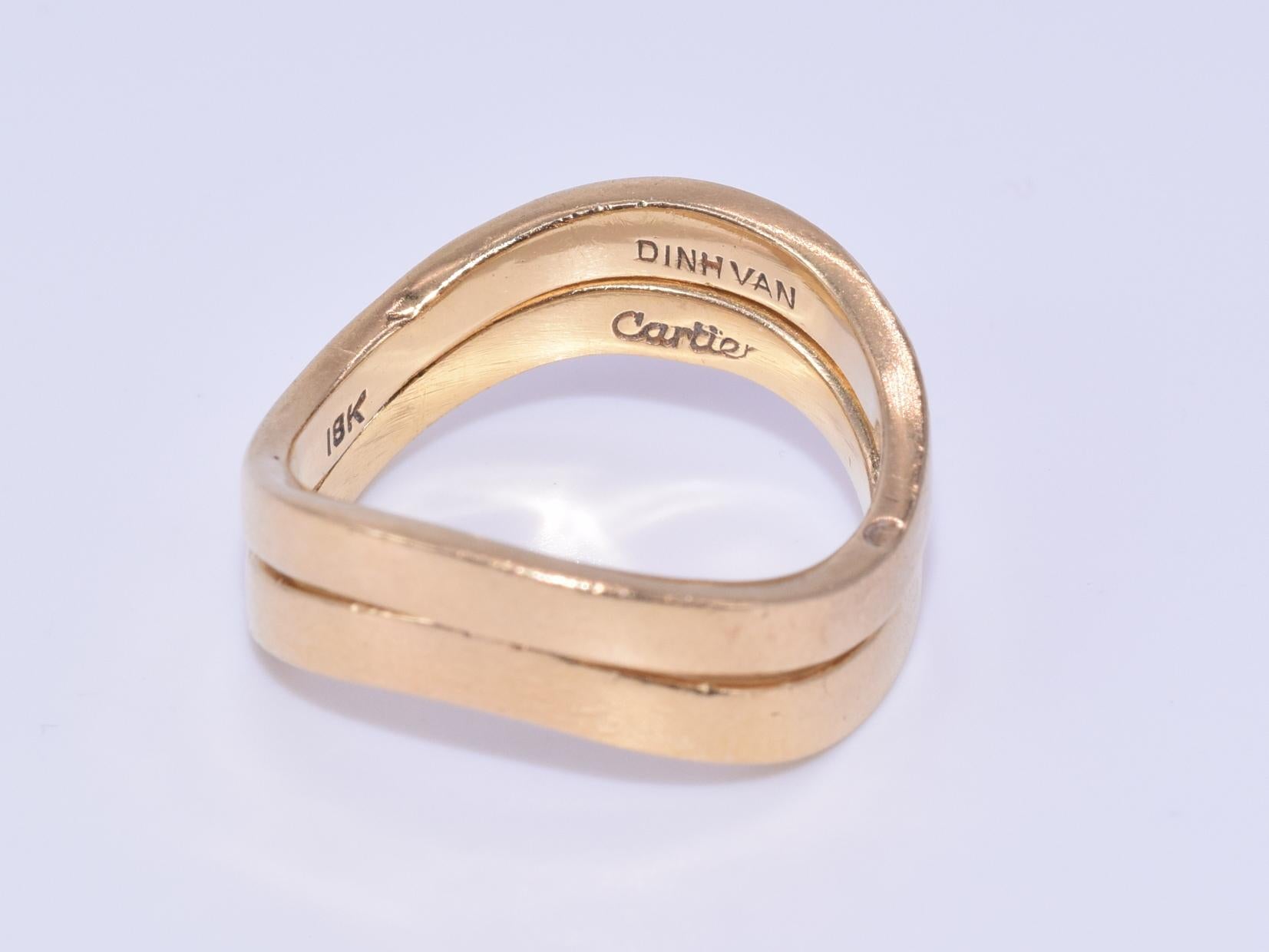 cartier stackable rings