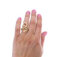 Cartier Dinh Van 18k Yellow Gold Vintage Ankh Ring
