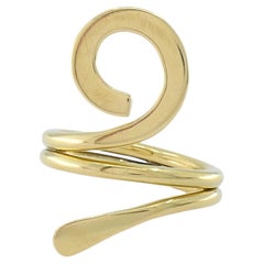 Cartier Dinh Van 18k Yellow Gold Vintage Ankh Ring