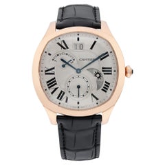 Cartier Dirve De 40MM 18K Rose Gold Silver Dial Automatic Men Watch WGNM0005