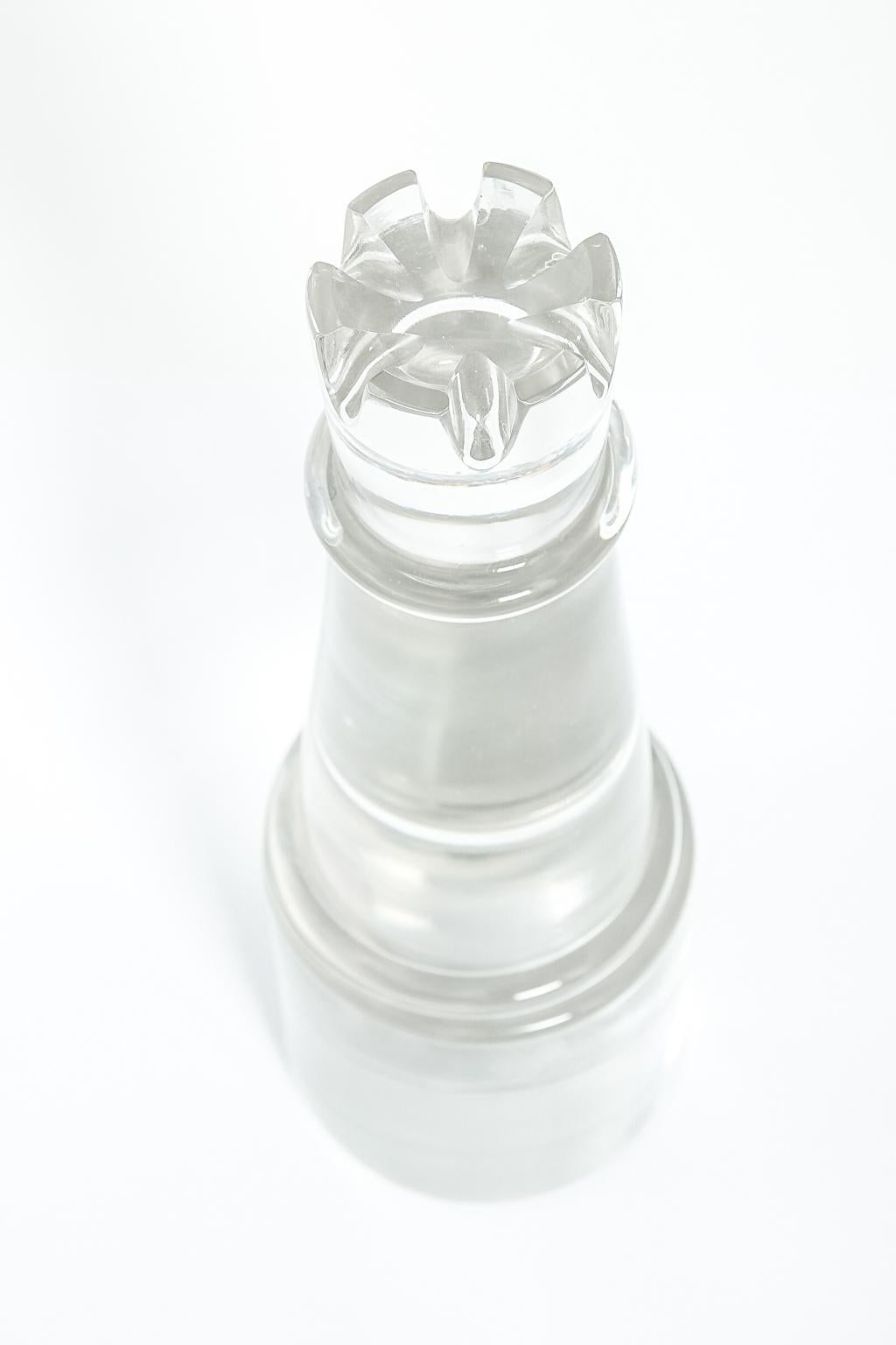 Cartier Display Oversized Glass Chess Pieces 1