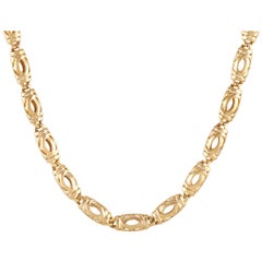 Cartier Double C 18K Yellow Gold Necklace