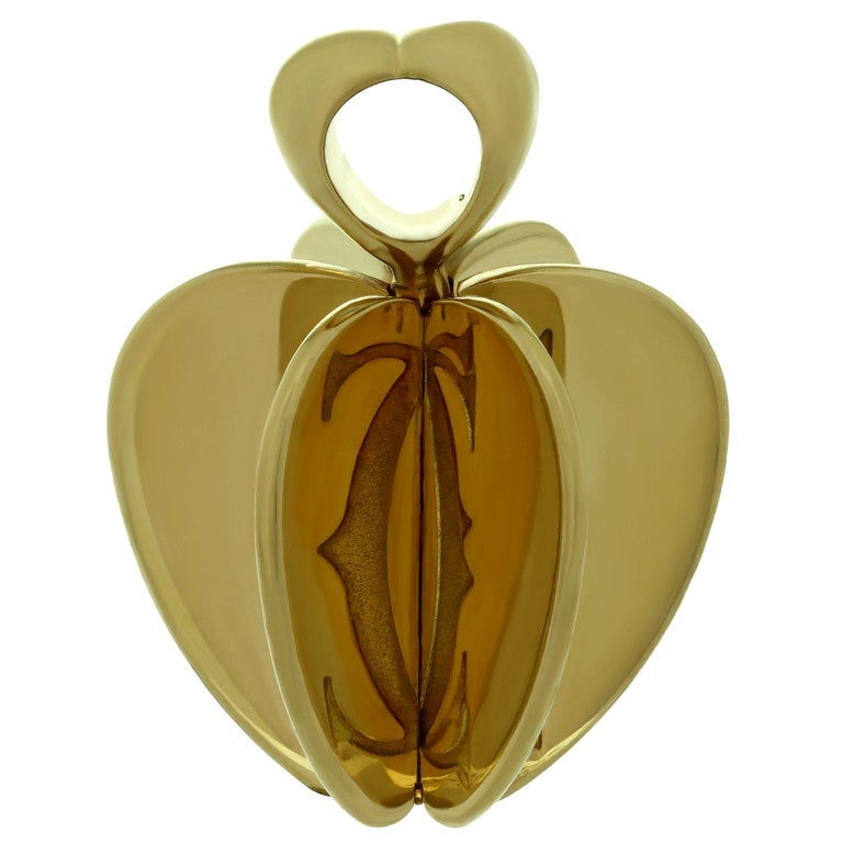 cartier double c pendant