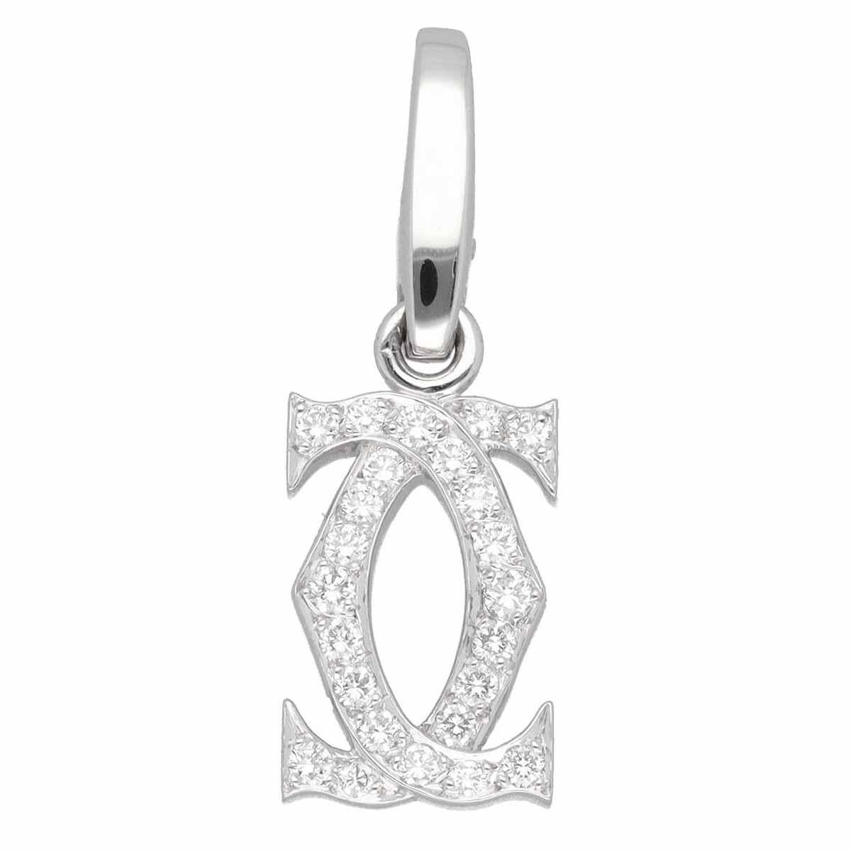 ■Item Number: 23290501
■Brand: Cartier
■Product Name: Double 2C Charm
■Material: Diamond, 750 K18 White Gold
■Weight: Approximately 2.3g (Approx)
■Size: Approximately W8.45mm x H25.47mm x D2.08mm
■Accessories: Cartier box, case, Cartier certificate