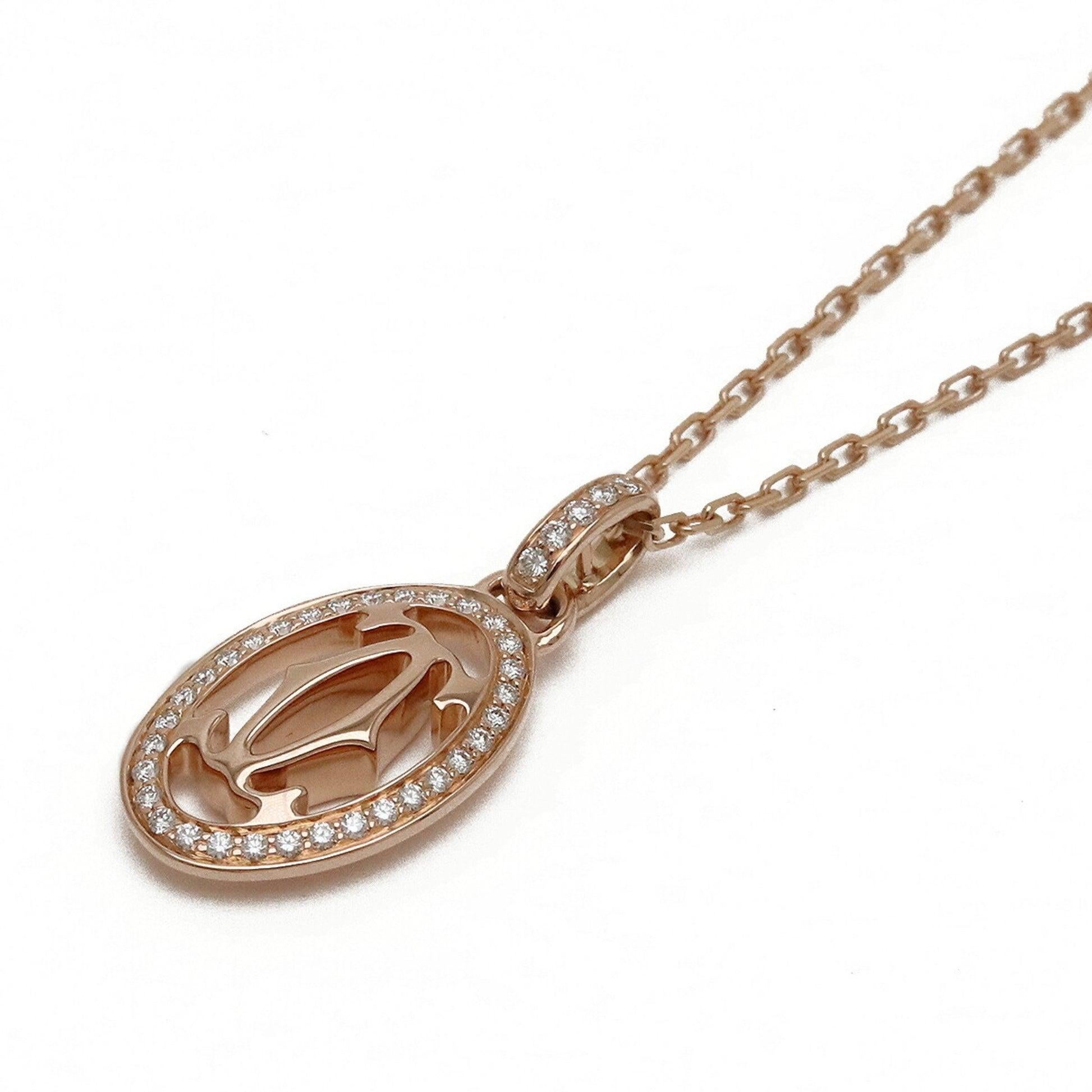 cartier rose gold necklace