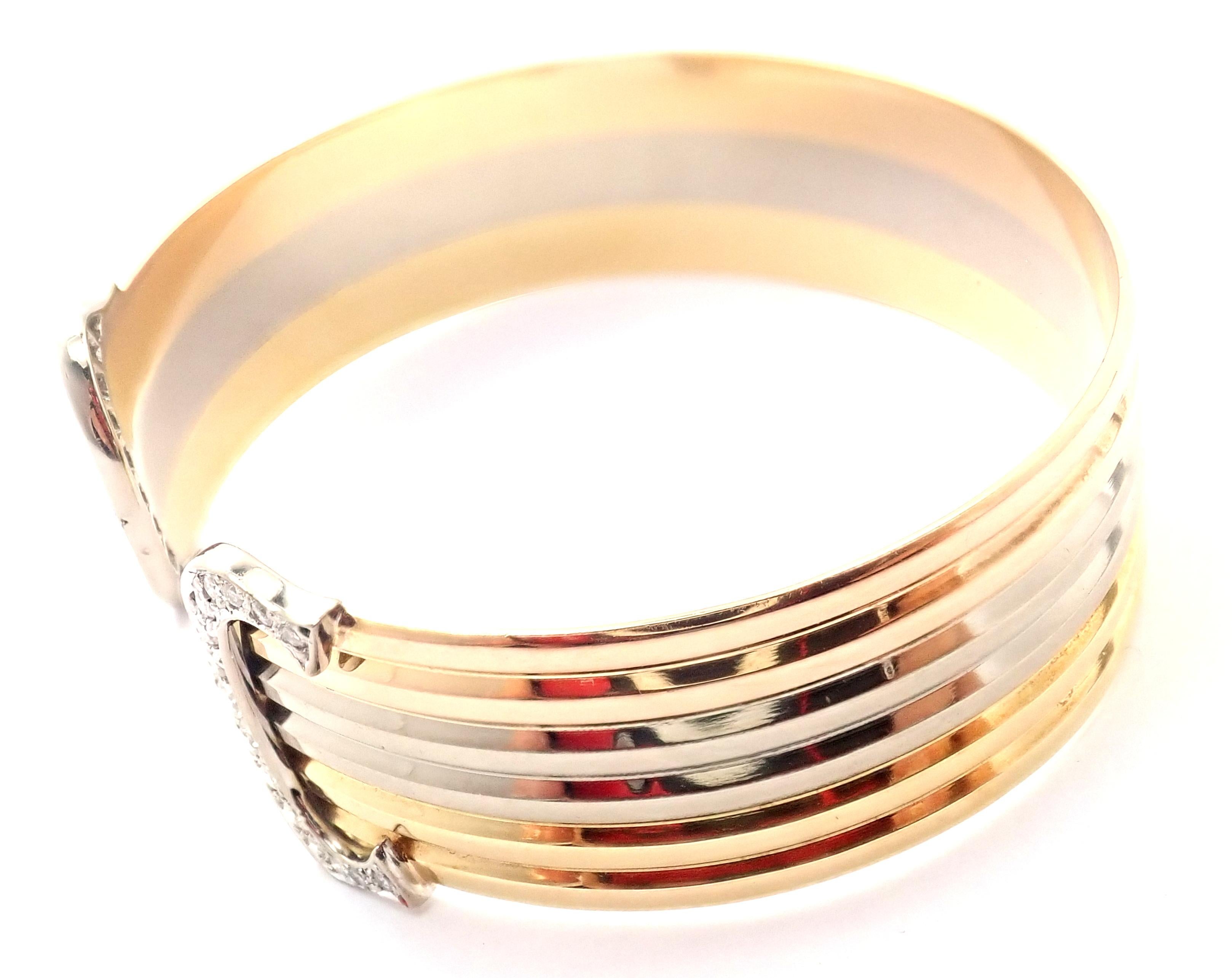 tricolor armband cartier