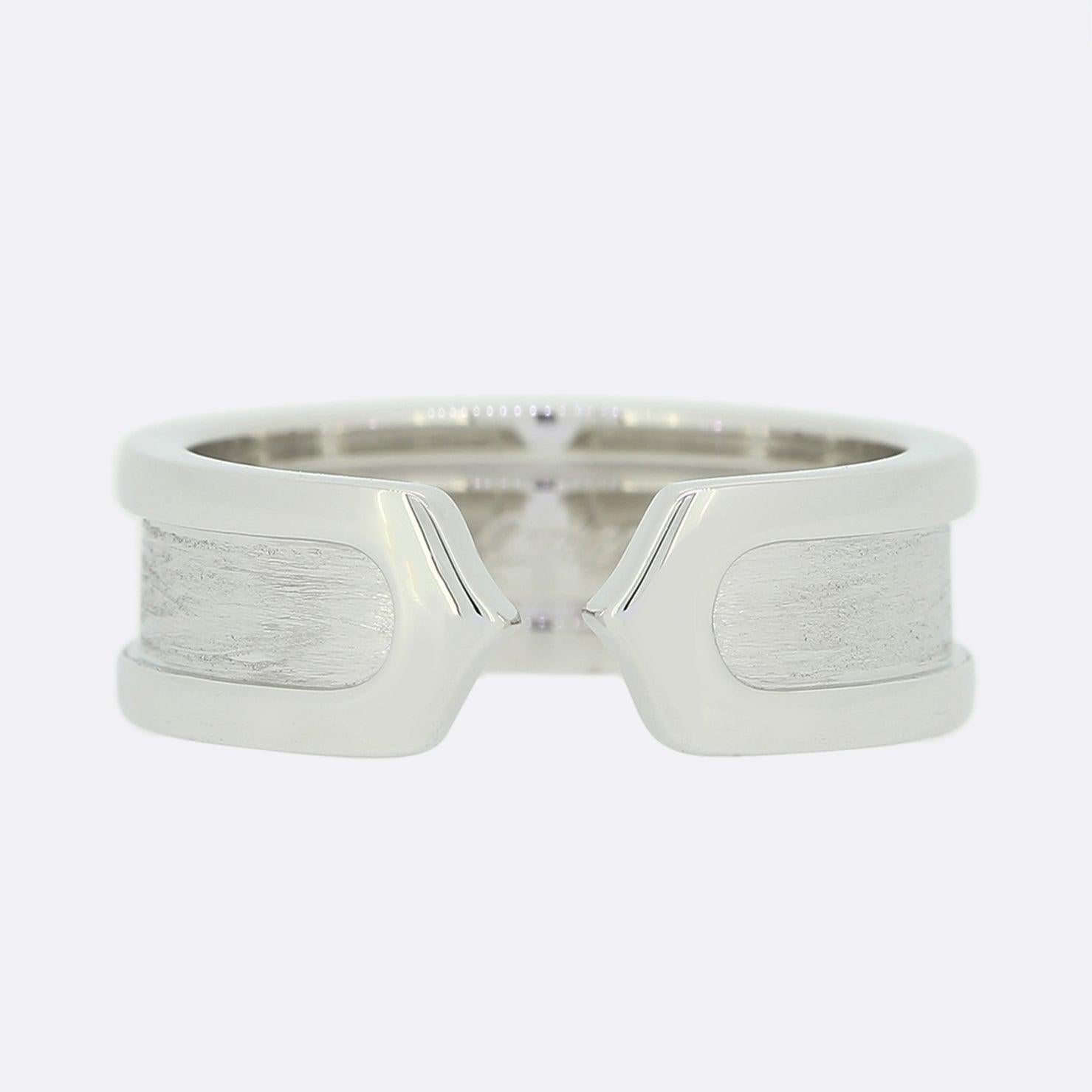 Anello Cartier Double C. in vendita 1