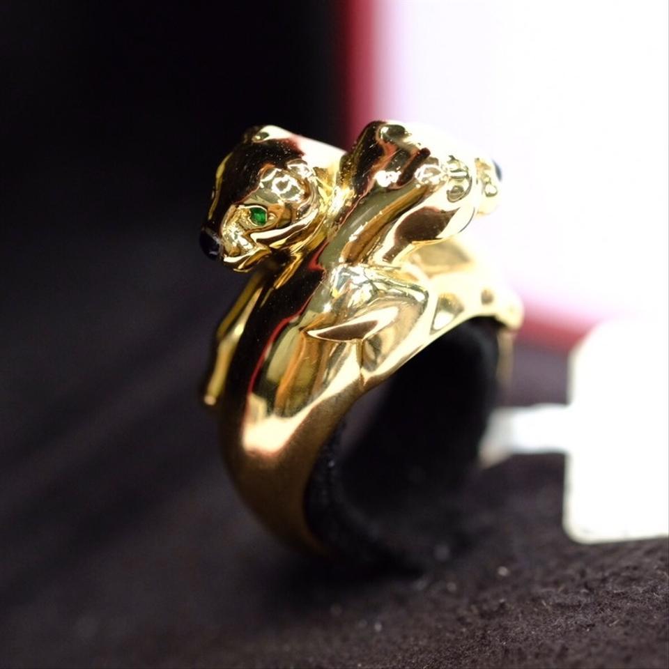 cartier double panther ring