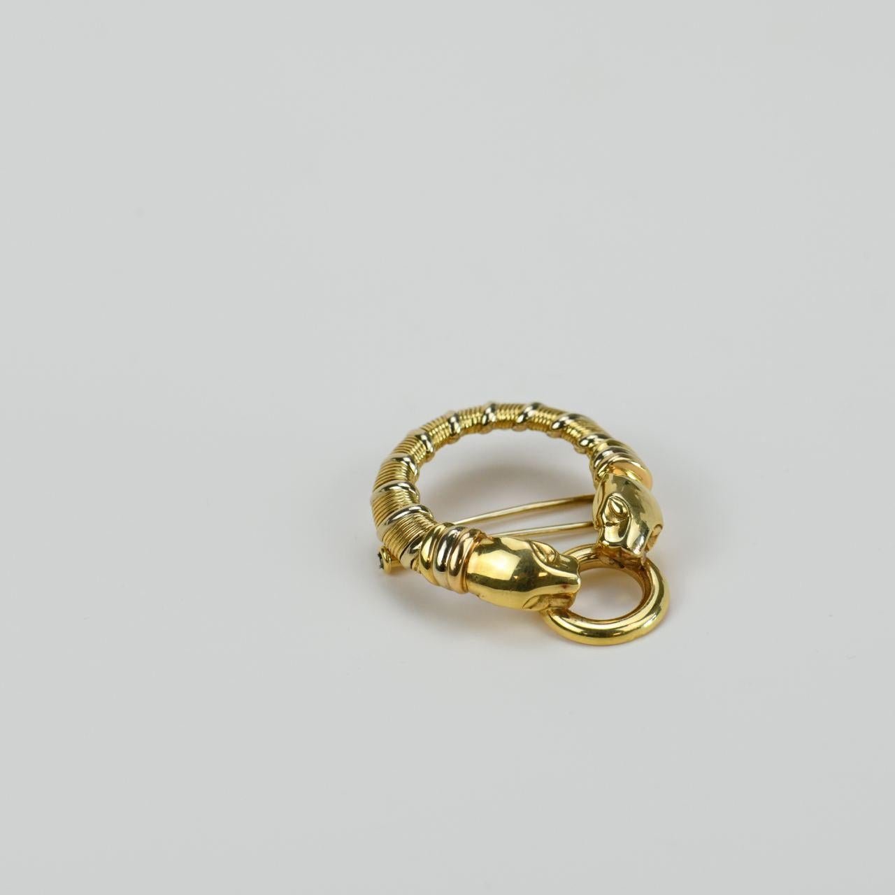 SKU CT-1652
Brand: Cartier
Model: Brooch
Serial No.: 99****
Date: Circa 1990s
______________________________________________________________
Metal: 18K Yellow Gold
Dimensions: Approx. 3×4 cm
Weight: Approx. 20