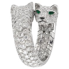 Cartier, bague panthère à double tête