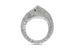 Cartier Double-Headed Panthere Ring with Diamonds