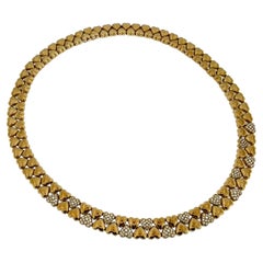 Cartier "Double Heart" Diamonds Necklace