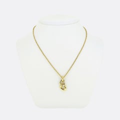 Cartier Double Heart Pendant Necklace