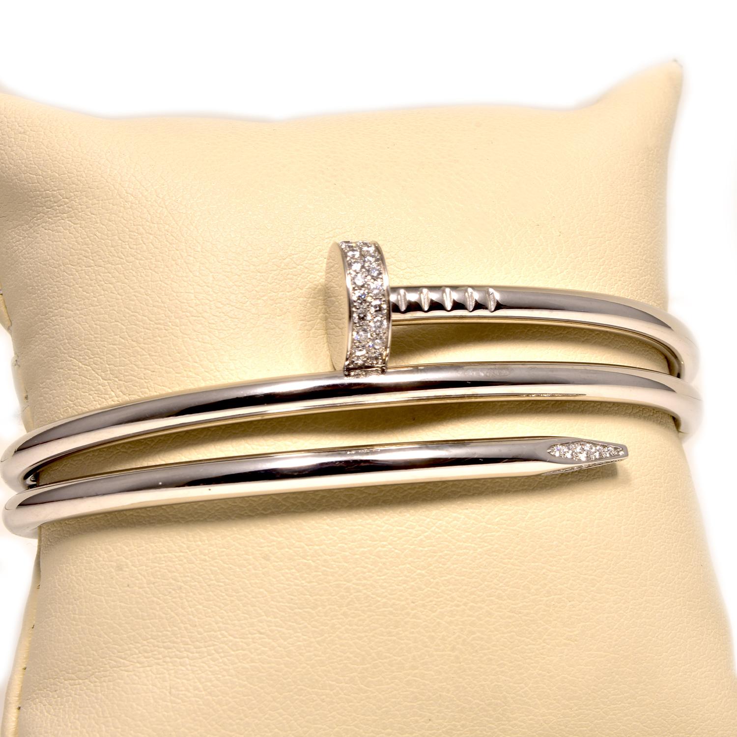 cartier double juste un clou bracelet