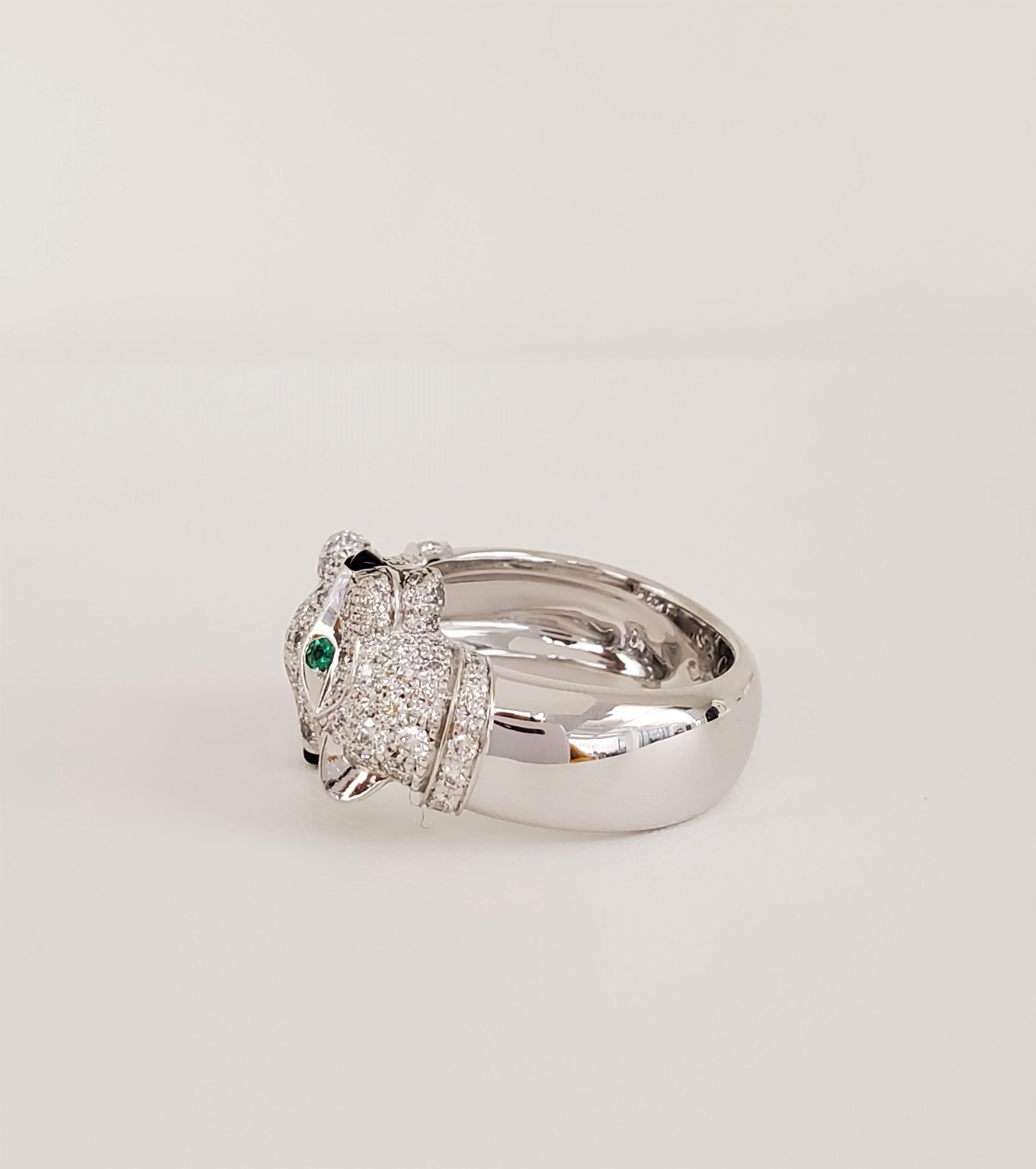 cartier double panther ring