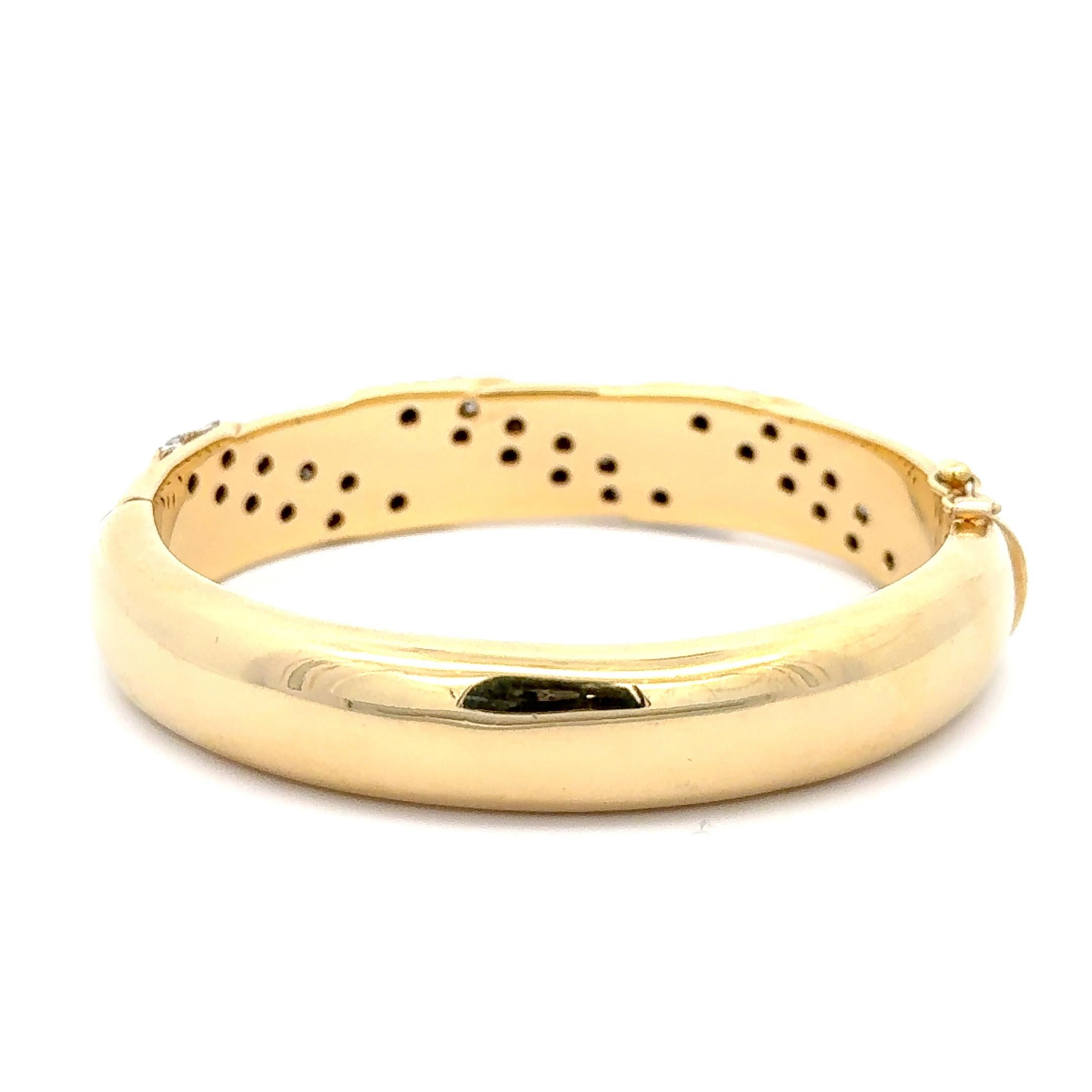 Women's Cartier Double Ribbon 2.10ctw Diamond Bracelet 18K Yellow Gold For Sale