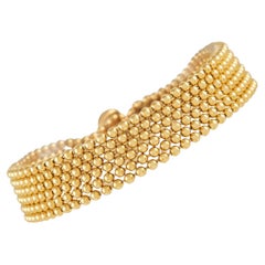 Cartier Bracelet Draperie en or jaune 18 carats