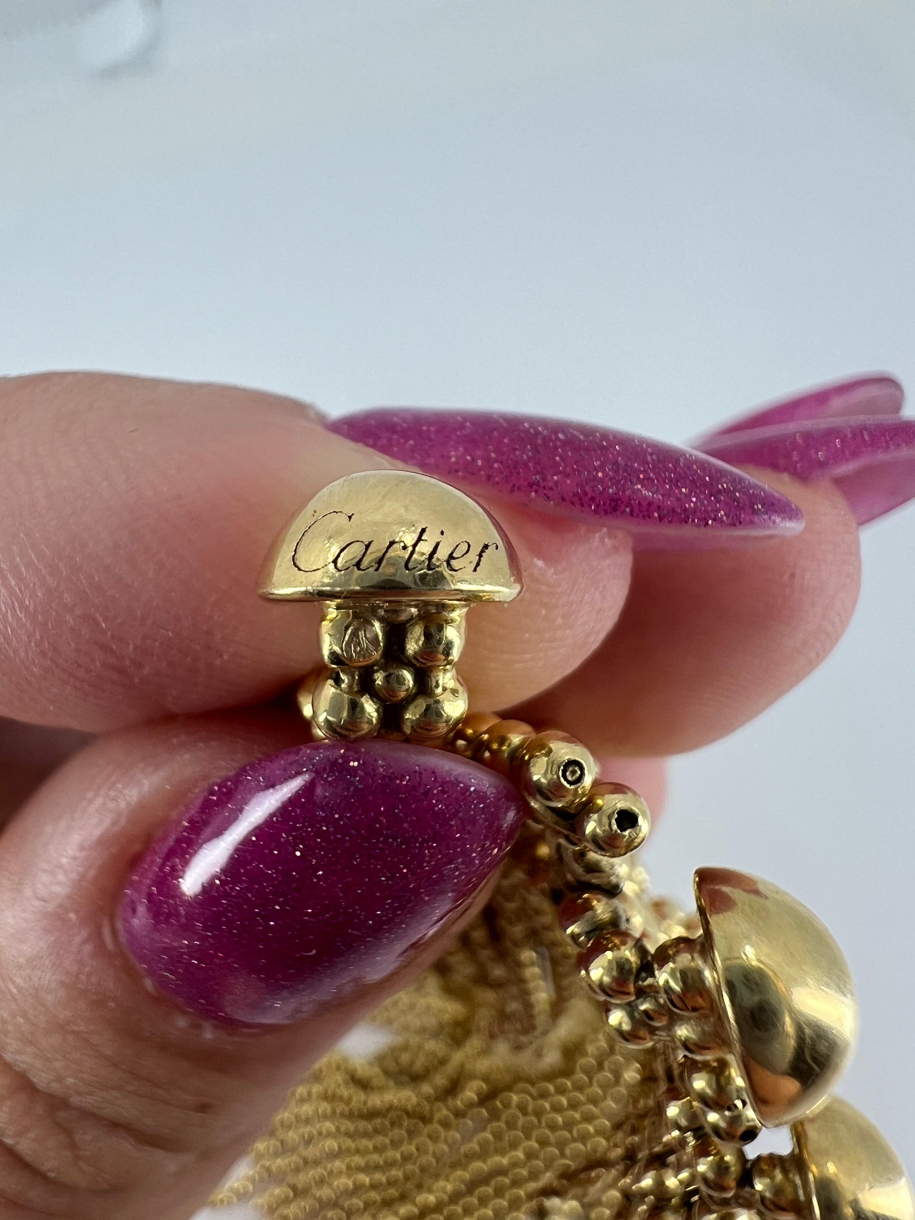Cartier Draperie De Décolleté Gold Bead Bracelet 1