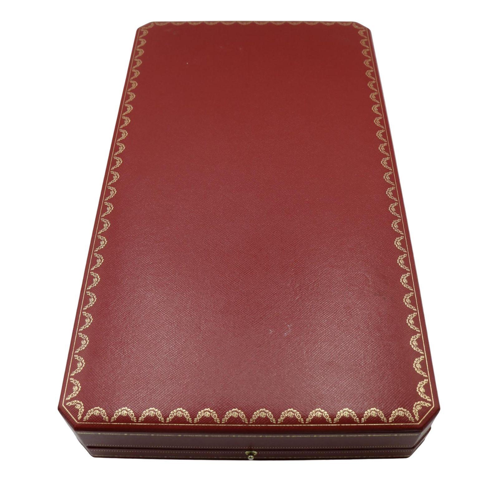 Cartier Draperie Collana di diamanti a 10 file in oro giallo 18 carati con scatola in vendita 9