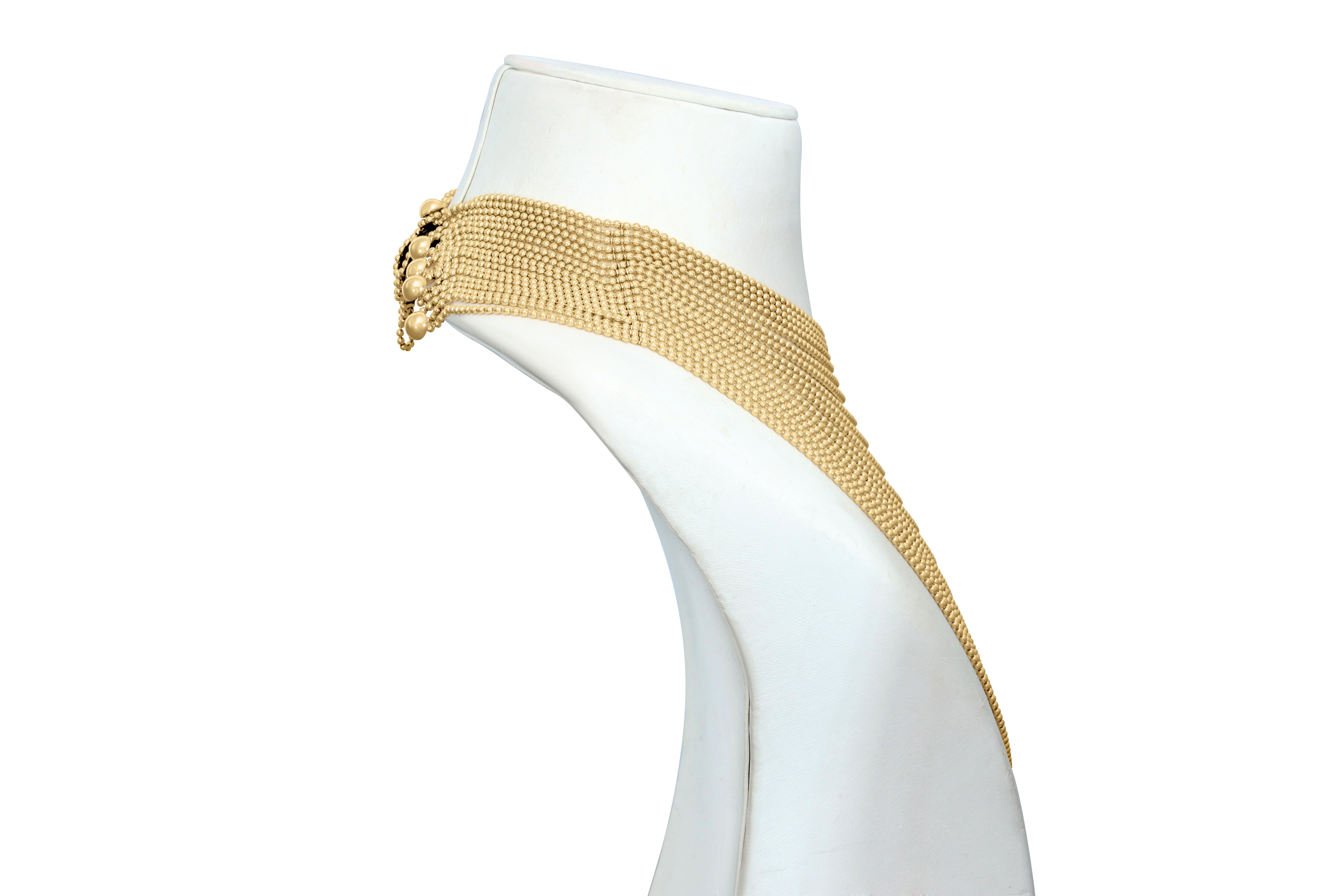 Collier multibrins 