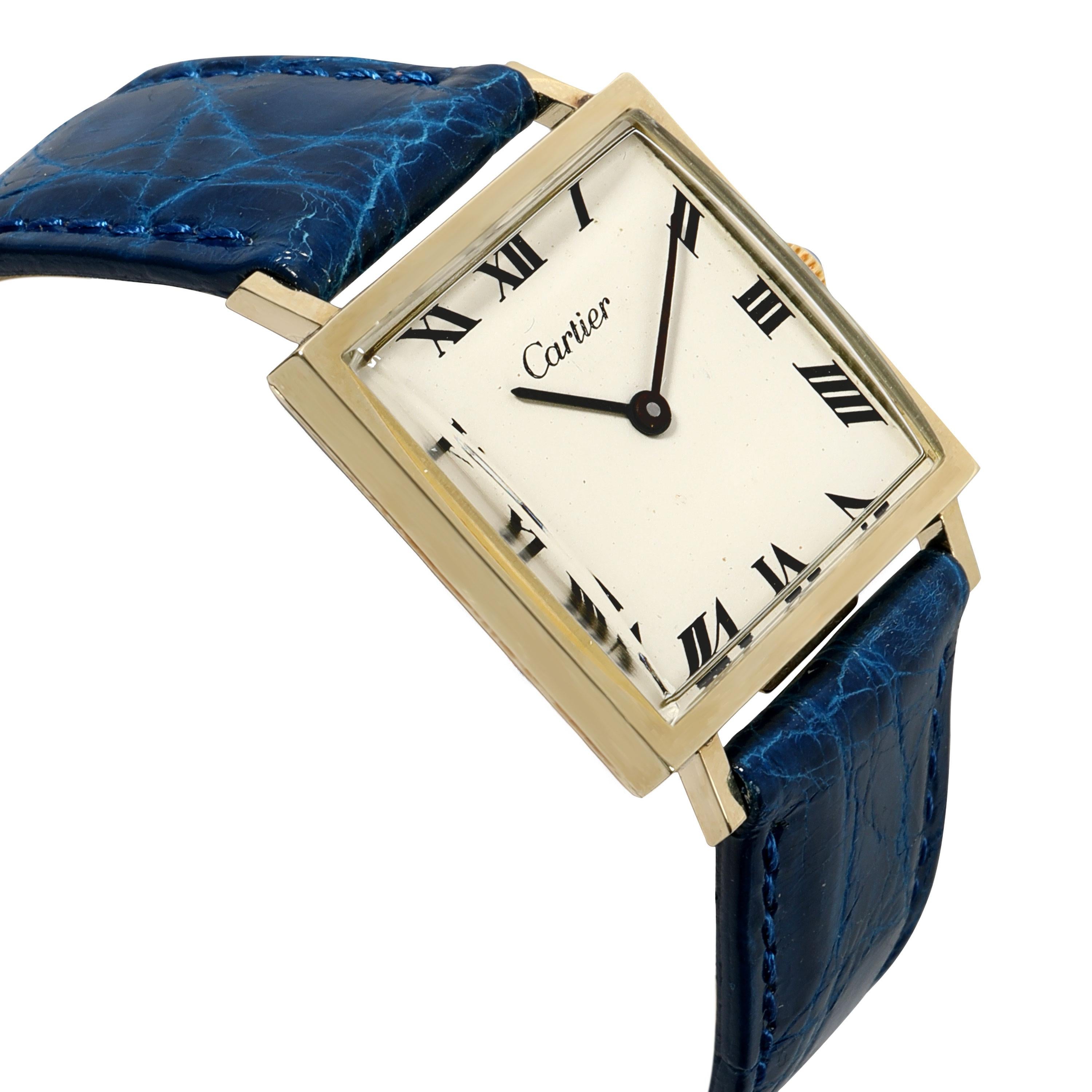 Cartier Dress 870 Women's Watch in 14kt Yellow Gold 1