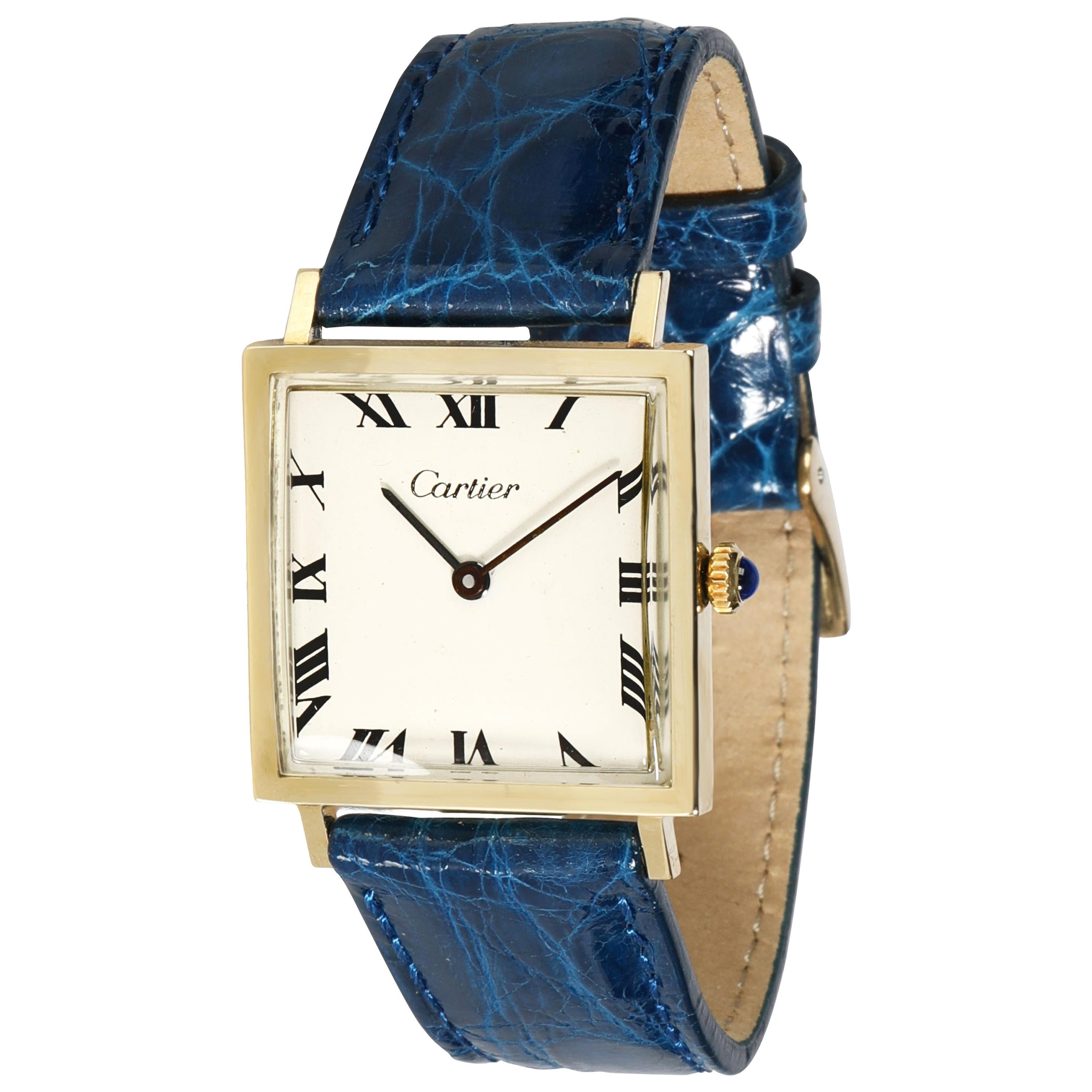 Cartier Dress 870 Women's Watch in 14kt Yellow Gold