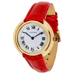 Cartier Dress Women's Manual Watch in 18 Karat Yellow Gold