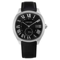 Cartier Drive De 41mm Steel Black Dial Automatic Men Watch WSNM0009