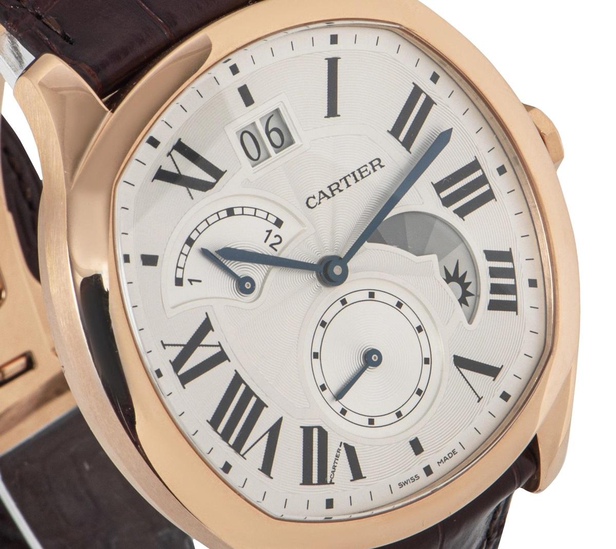 Cartier Drive De Cartier Rose Gold Watch WGN0005 In Excellent Condition For Sale In London, GB