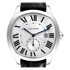 Cartier Drive de Cartier Silver Dial Steel Mens Watch WSNM0004