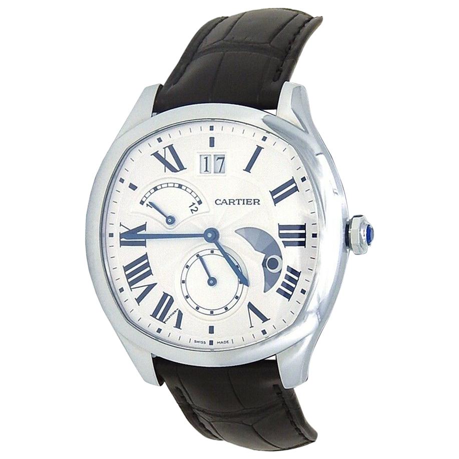 Cartier Drive de Cartier Stainless Steel Men's Watch Automatic WSNM0005 For Sale