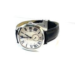 Cartier Drive de Cartier Steel & Leather Watch