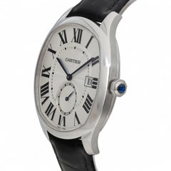 Cartier Montre Drive de Cartier en acier, cadran argenté, automatique WSNM0004