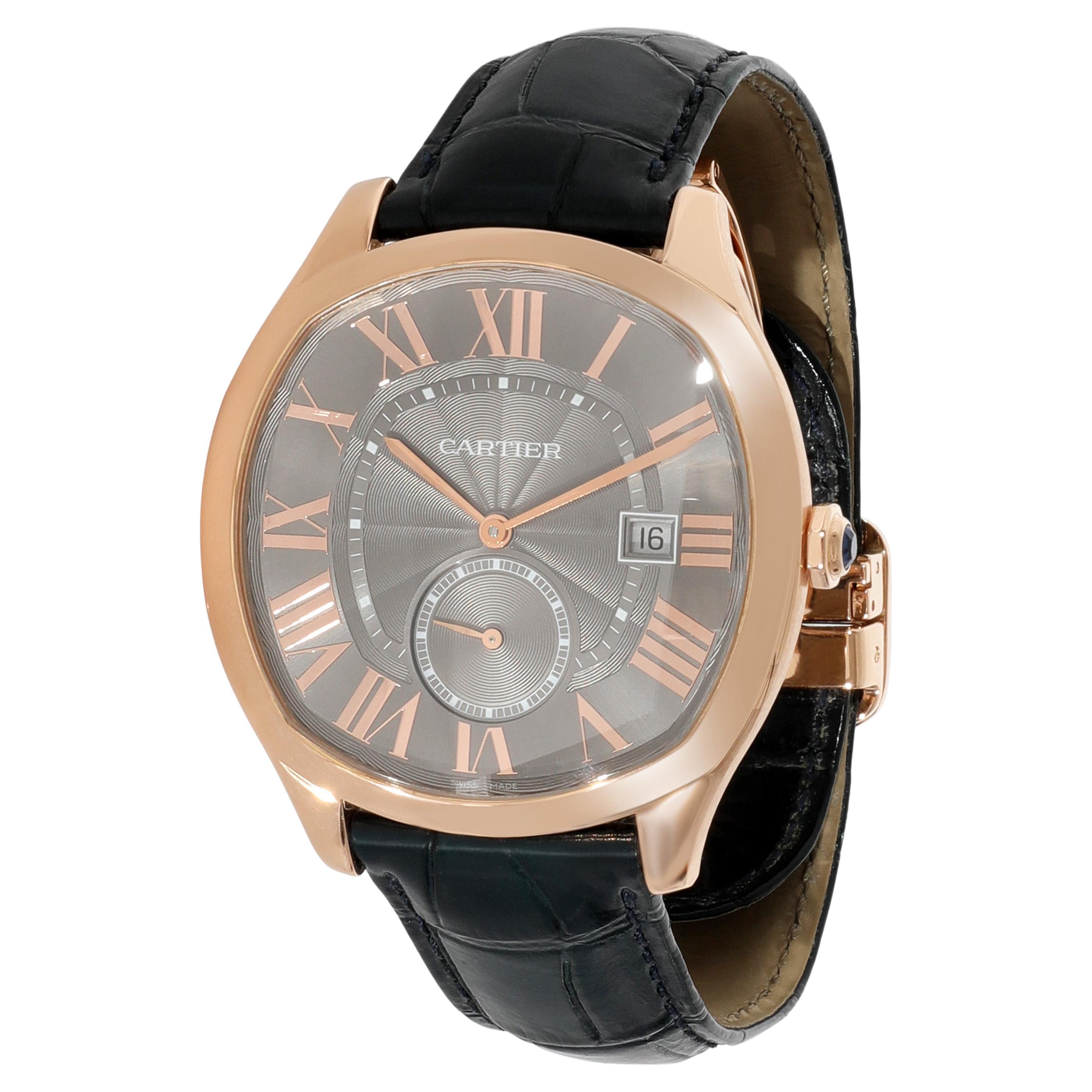 Cartier Drive de Cartier WGNM0004 Men's Watch in 18 Karat Rose Gold