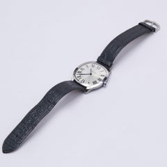 Cartier Drive De Cartier WSNM0011 Silver Dial Large Mens Watch Box Papers