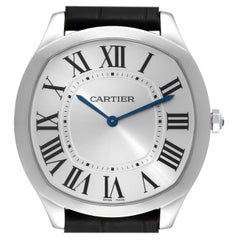 Orologio da uomo Cartier Drive Extra Flat Steele WSNM0011 Scatola e Documenti