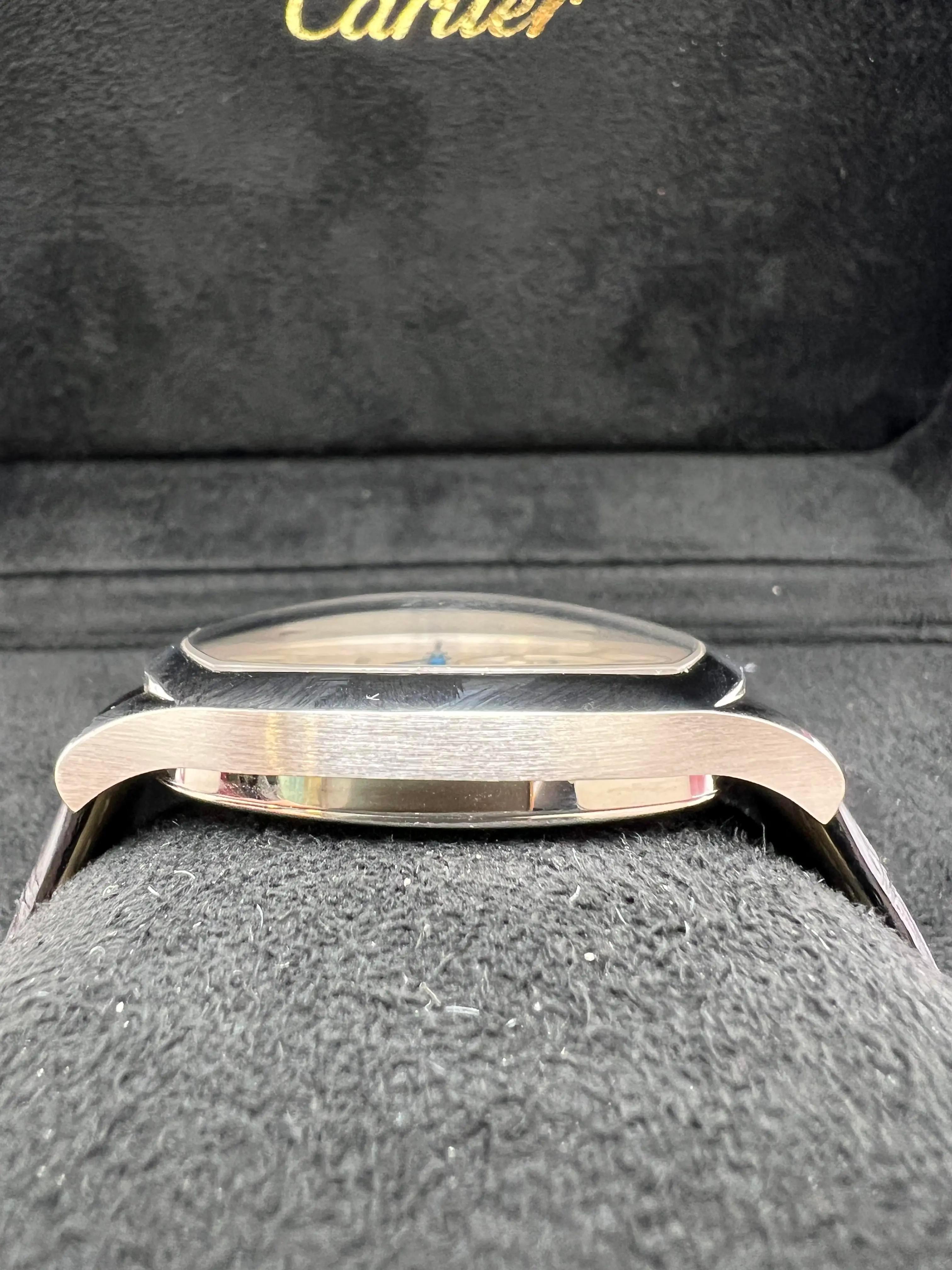 Cartier Drive MoonPhase 41mm Large Model Automatic Silver WSNM0008 Box Card For Sale 3