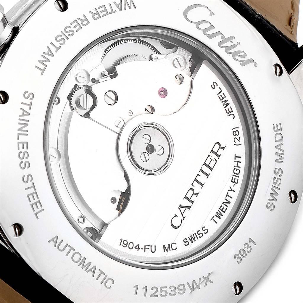 Men's Cartier Drive Retrograde Chronograph Steel Men’s Watch WSNM0005