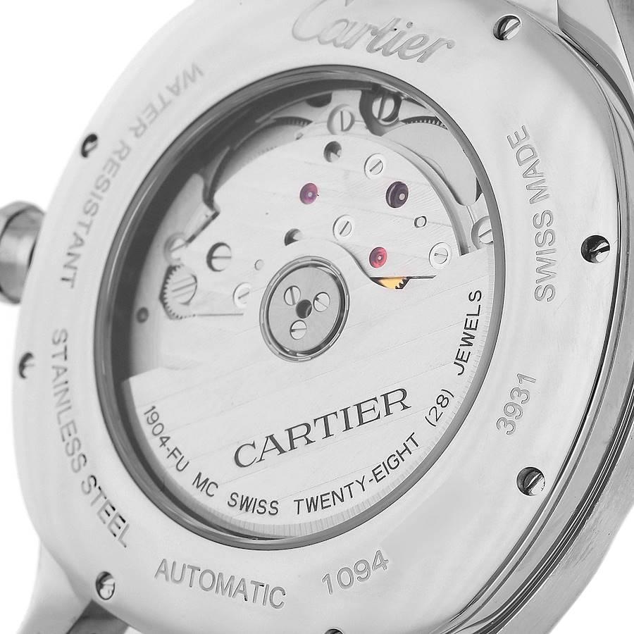 Cartier: Herrenuhr Cartier Drive Retrograde Chronograph aus Stahl WSNM0005 im Angebot 3